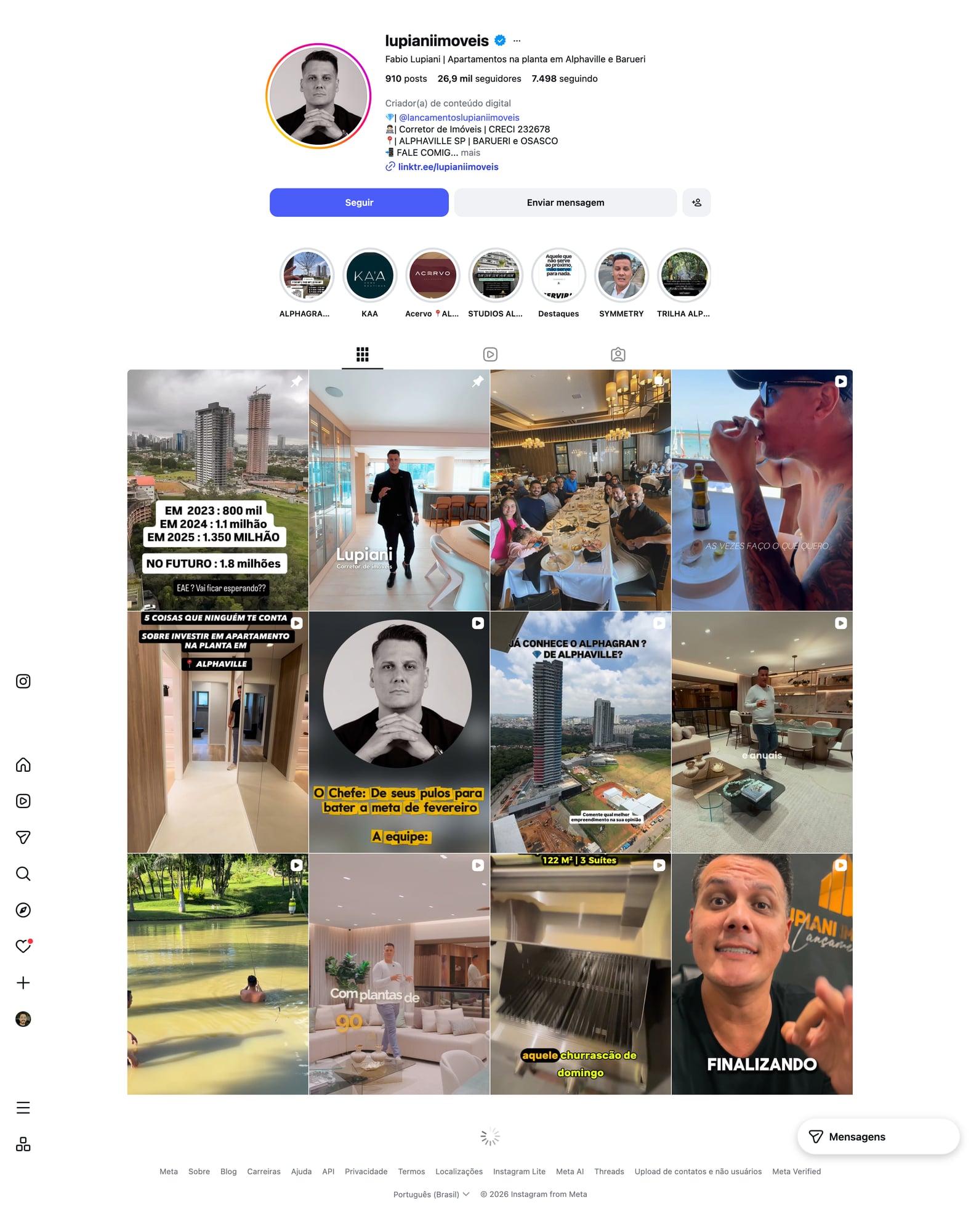 Perfil lupianiimoveis